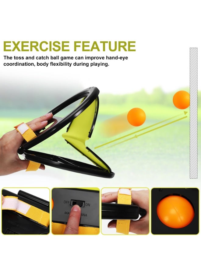 Catch and Toss Ball Game Set - Fun Outdoor Activity for Ages 14+, Durable ABS Plastic and Tear-Proof Nylon Cloth for Improved Hand-Eye Coordination, Perfect for Beach, Park, and Yard Games - Image 4